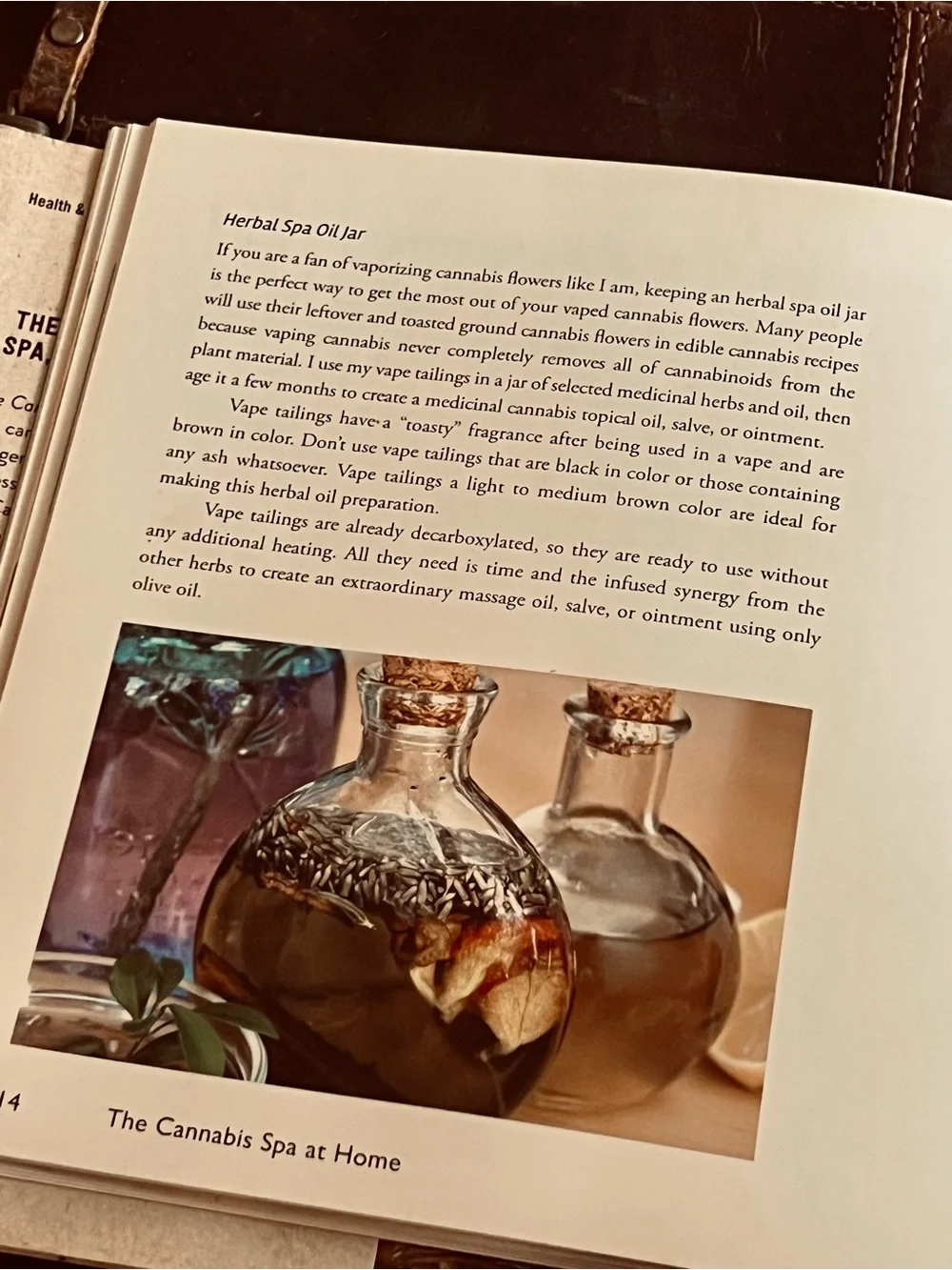 The Cannabis Spa at Home Book by Sandra Hinchliffe